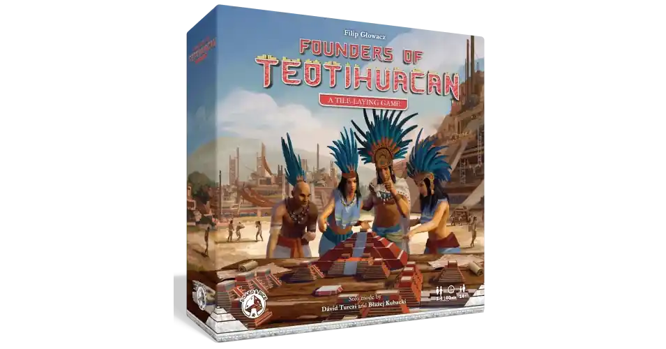 Founders of Teotihuacan (angol) társasjáték Biztonságos fizetés