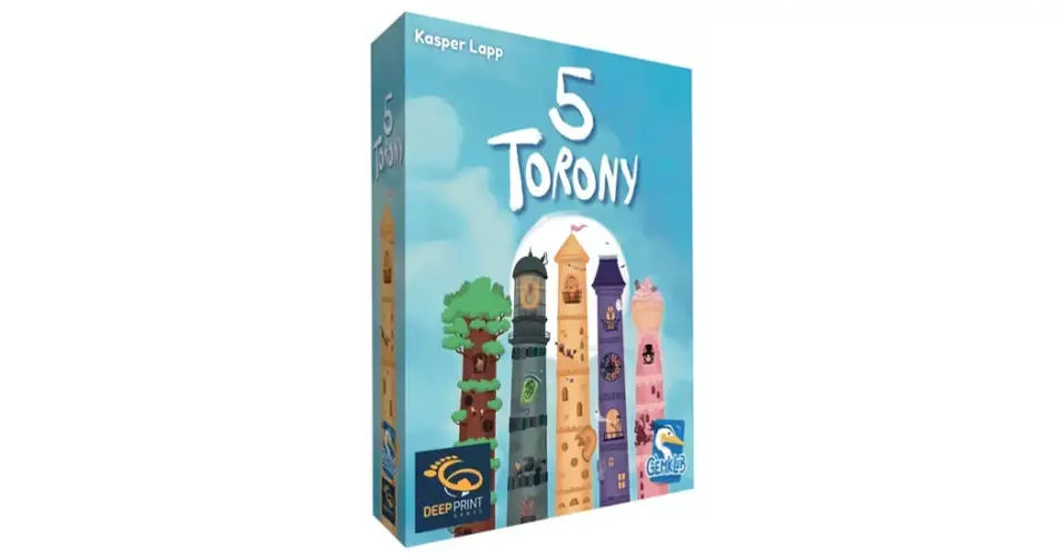 5 Torony társasjáték Gyors szállítás