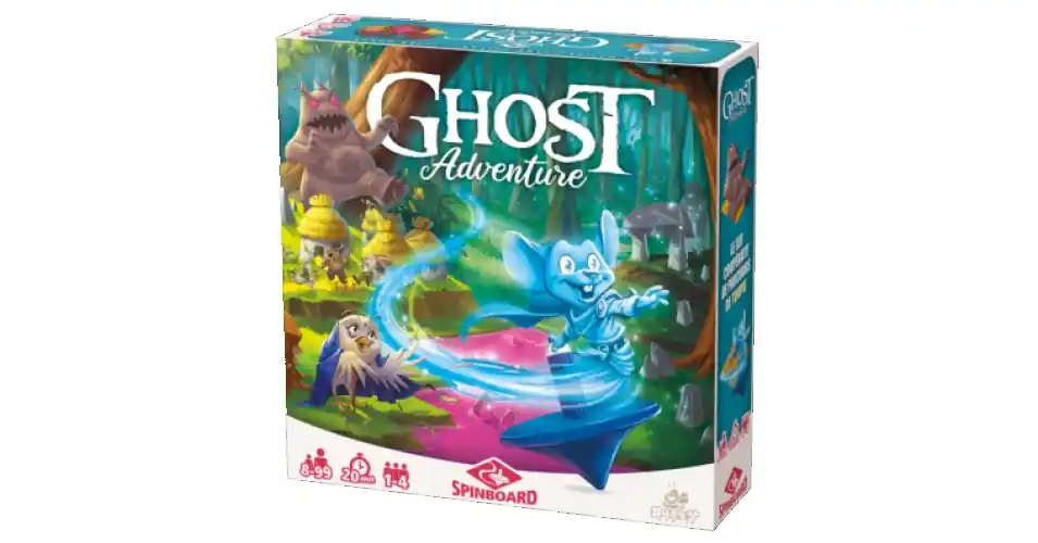 Ne maradj le Ghost Adventure (nyomdai magyar szabállyal) társasjáték