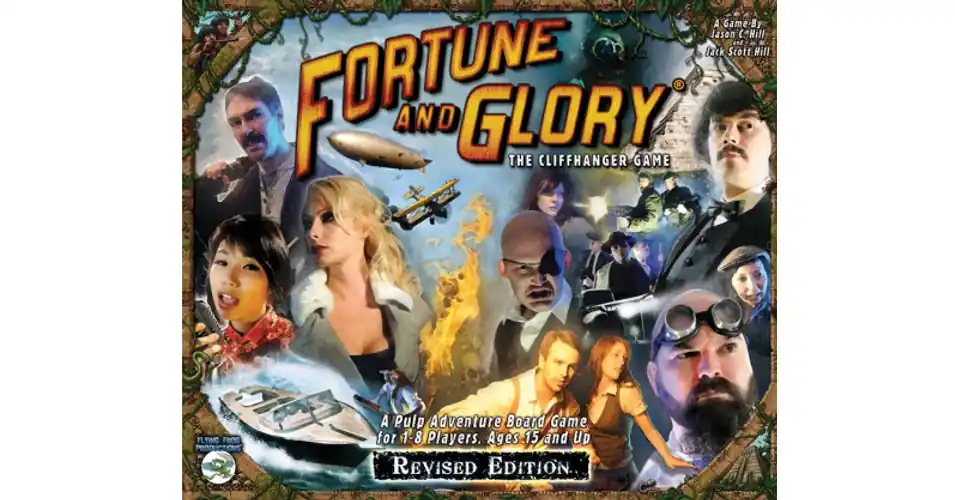 Rendeld meg most Fortune and Glory The Cliffhanger Game (angol) Revised Edition társasjáték