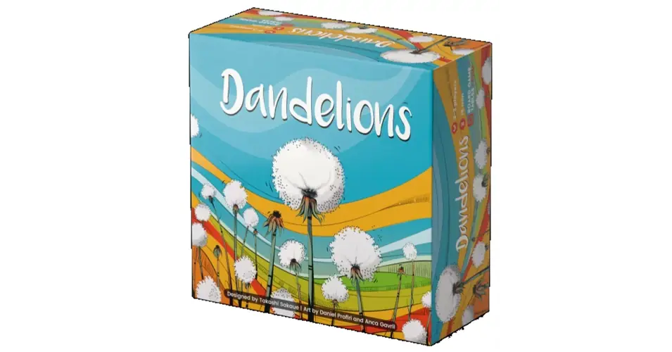 Árengedmény Dandelions (nyomdai magyar szabállyal) társasjáték