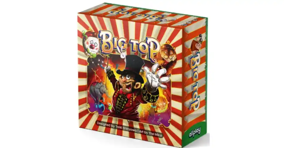 Legkelendőbb Big Top (nyomdai magyar szabállyal) társasjáték