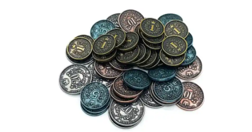 Rococo Deluxe Metal Coins (fémpénzek) kiegészítő Alacsony ár