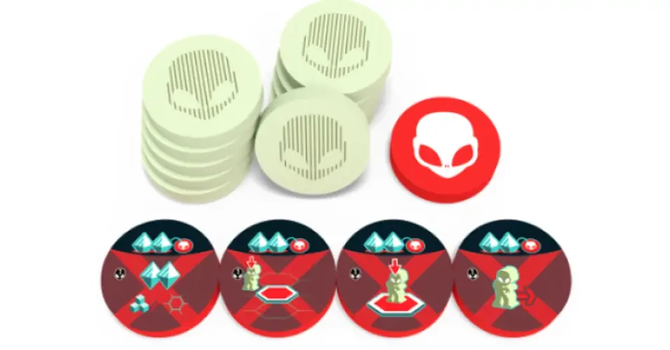 A Mars Idegen Invázió - Fa Alien tokencsomag Legnépszerűbb