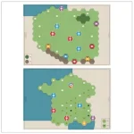 Age of Steam Deluxe Expansion Maps (France & Poland) angol kiegészítő Kedvezményes ár