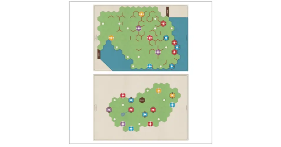 Kedvezmény Age of Steam Deluxe Expansion Maps (Hungary & Finland) angol kiegészítő