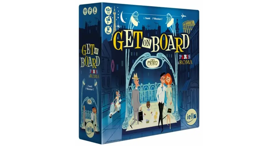 Get on Board Paris & Roma (angol) társasjáték Legkelendőbb