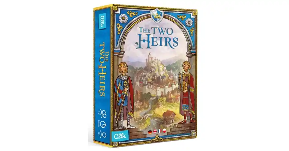 The Two Heirs (letölthető magyar szabállyal) társasjáték Gyors szállítás