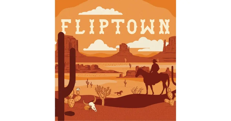 Olcsó Fliptown (angol) társasjáték