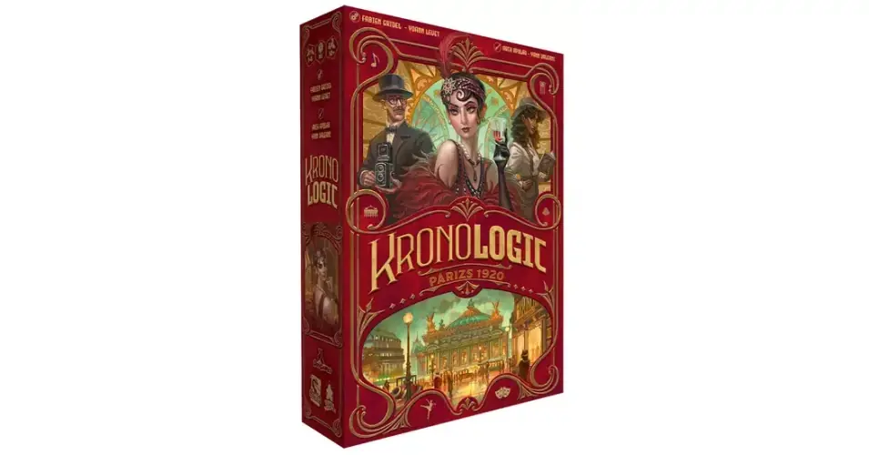 Kronologic Párizs 1920 társasjáték Gyors kiszállítás