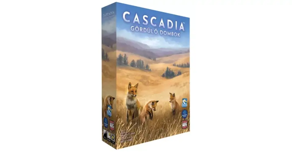 Azonnal elérhető Cascadia – Gördülő dombok társasjáték