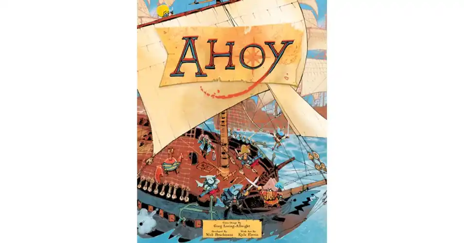 Korlátozott ajánlat Ahoy (angol, nyomdai magyar szabállyal) társasjáték