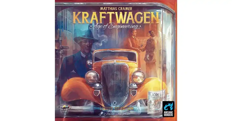 Csak ma Kraftwagen Age of Engineering (angol) társasjáték