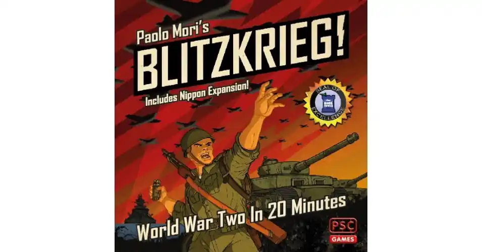Népszerű Blitzkrieg! World War Two In 20 Minutes (nyomdai magyar szabállyal) társasjáték
