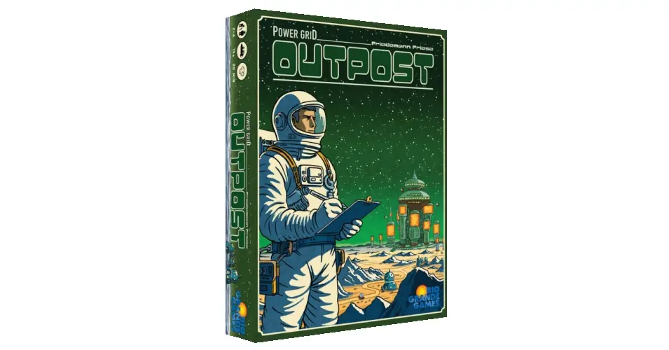 Expressz kézbesítés Power Grid Outpost (angol/német kiadás) társasjáték