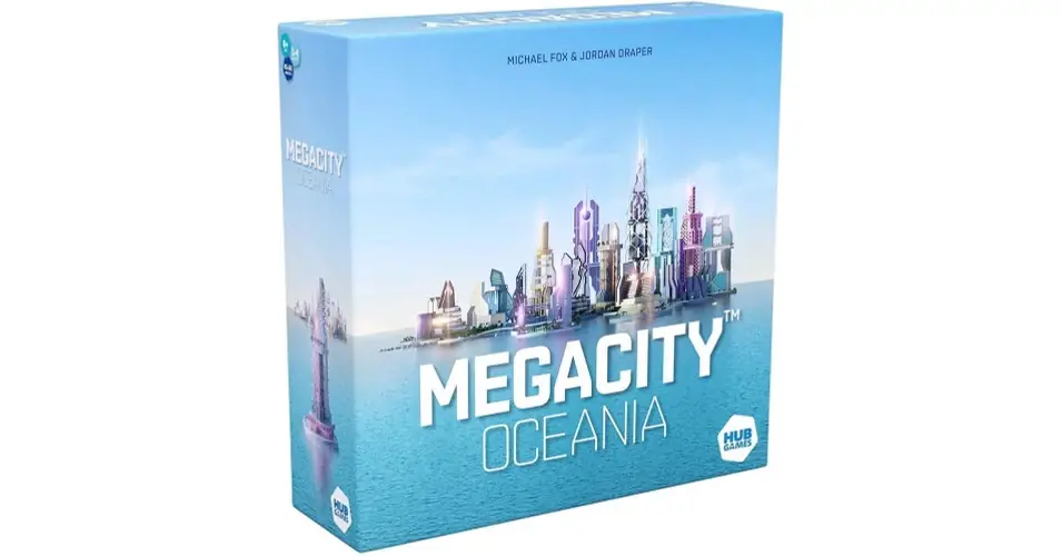Legjobb ár MegaCity Oceania (német) társasjáték