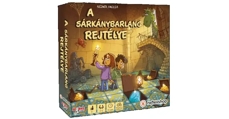 Újdonság A sárkánybarlang rejtélye társasjáték
