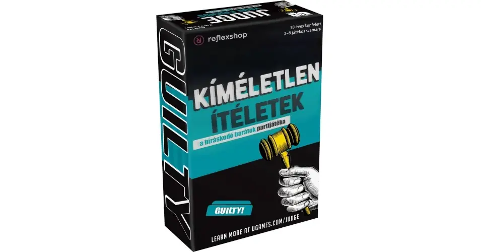 Akció Kíméletlen ítéletek társasjáték