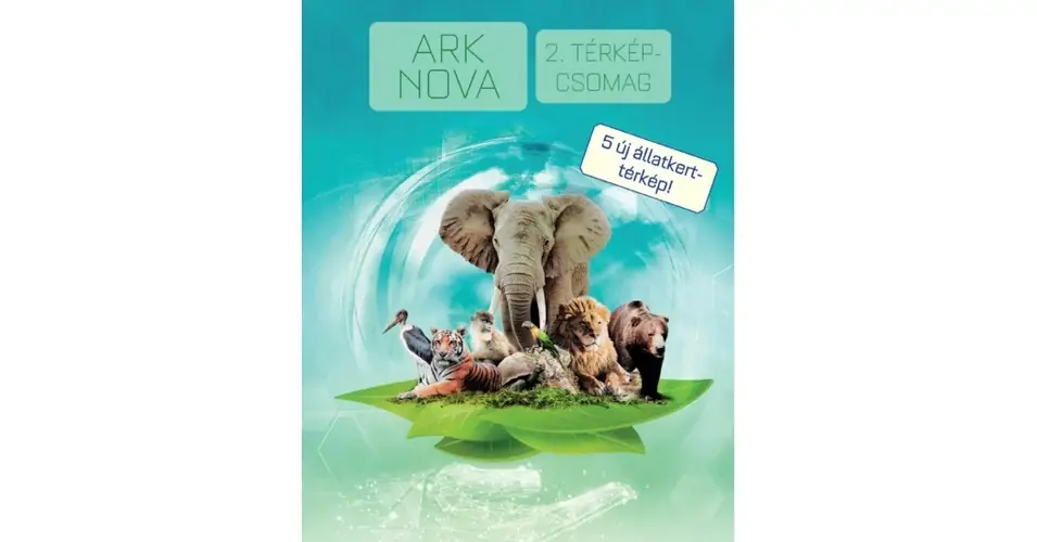 Korlátozott ajánlat Ark Nova 2. térképcsomag kiegészítő