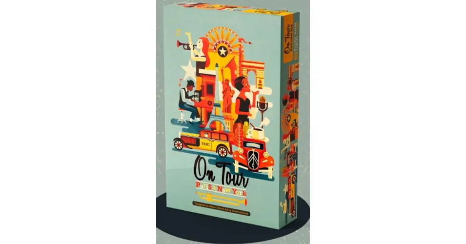 On Tour Paris & New York (angol) társasjáték Szezonális akció