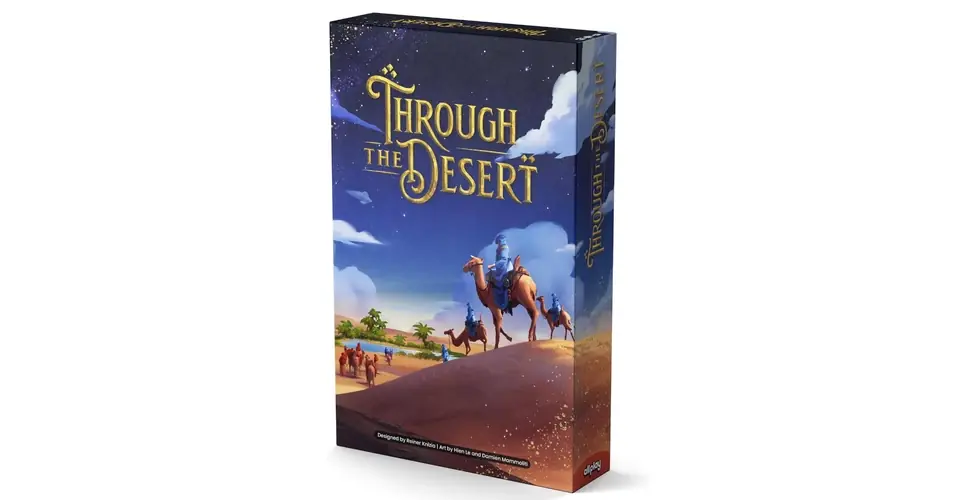 Akciós ár Through the Desert (nyomdai magyar szabállyal) társasjáték