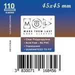 MTL 45x45 mm standard kártyavédő 110 db Rendeld meg most