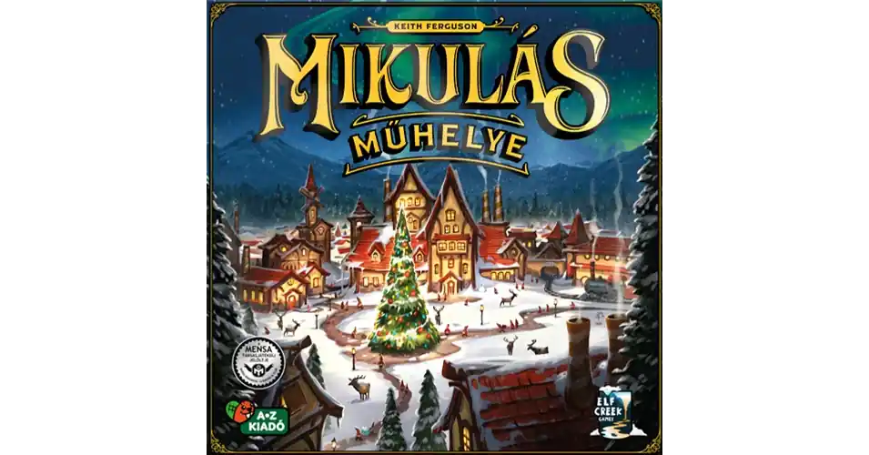 A Mikulás műhelye (magyar nyelvű retail kiadás) társasjáték Akciós ár