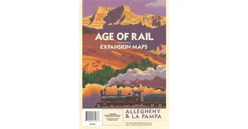 Vásárlói kedvenc Age of Rail South Africa – Expansion Maps Allegheny & La Pampa (angol) kiegészítő