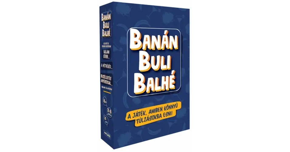 Azonnali szállítás Banán buli balhé társasjáték