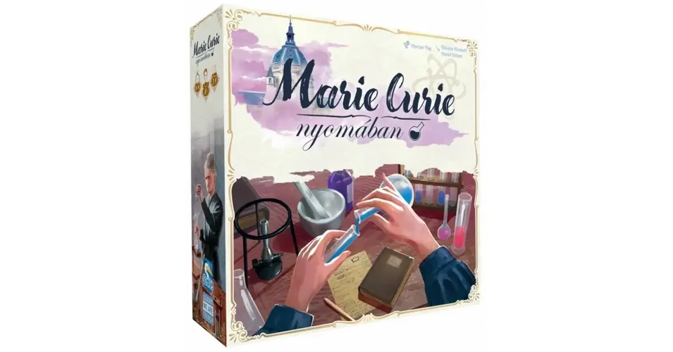 Vedd meg most Marie Curie nyomában társasjáték