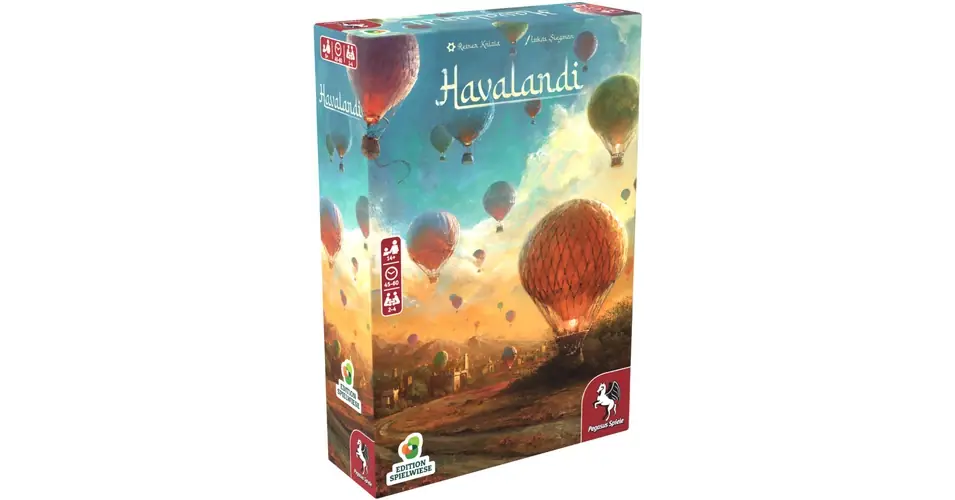 Havalandi (angol) társasjáték Expressz kézbesítés