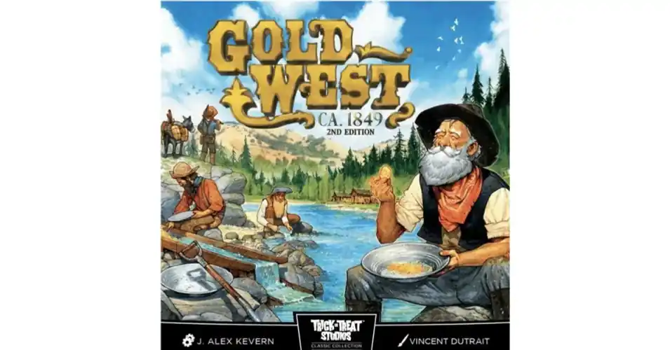 Újdonság Gold West (2nd edition, angol) társasjáték