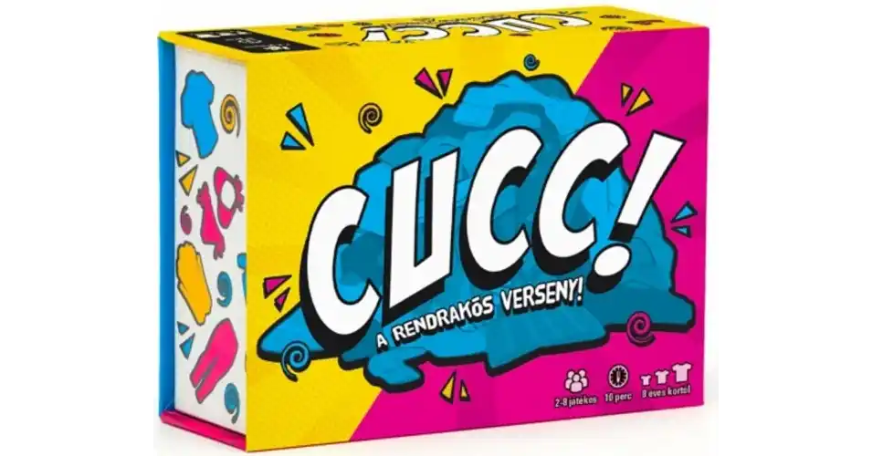 Cucc! társasjáték Gyors szállítás