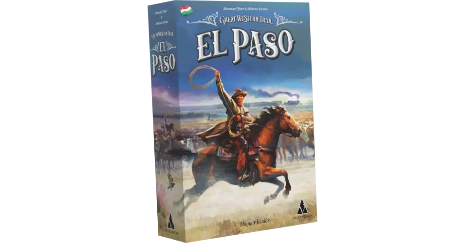 Legjobb ár A nagy western utazás El Paso társasjáték