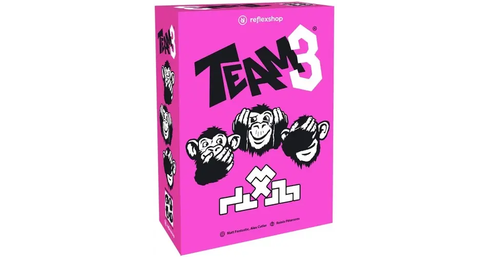 Gyors kiszállítás TEAM3 (rózsaszín) társasjáték