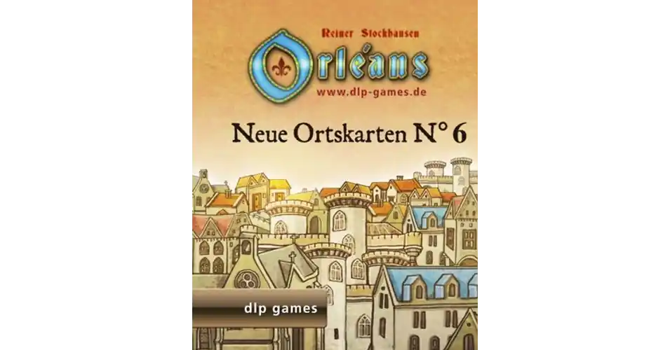 Orléans Neue Ortskarten N°6 (angol) mini kiegészítő Expressz szállítás