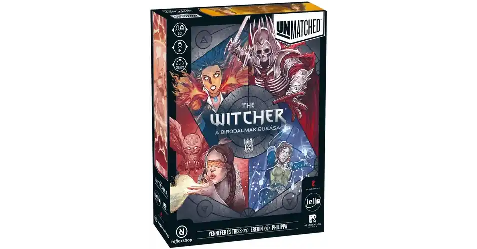 Biztonságos vásárlás Unmatched The Witcher - A birodalmak bukása társasjáték - ajándék promókártyákkal