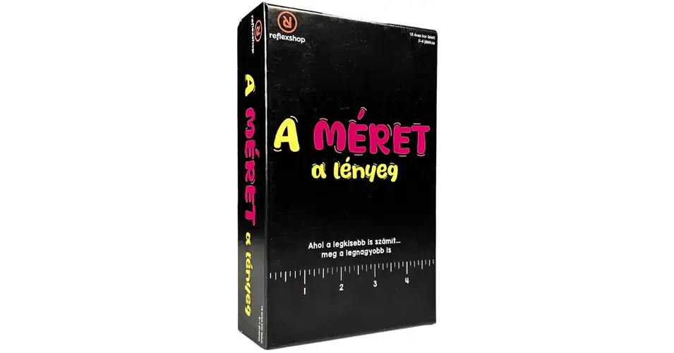 A méret a lényeg társasjáték Csak ma