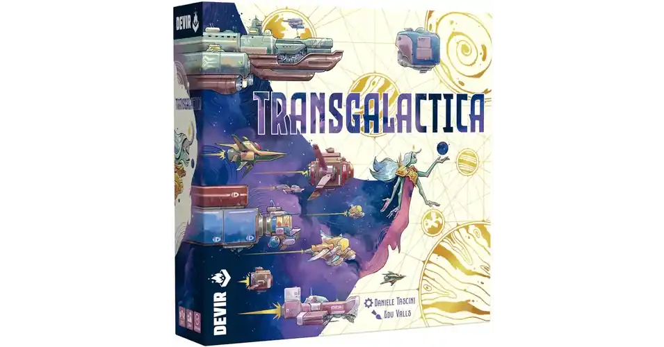 Vásárlói kedvenc Transgalactica (angol) társasjáték
