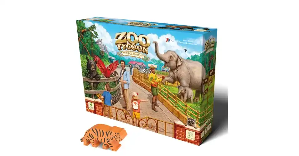 Csak ma Zoo Tycoon The Board Game (angol, Deluxe kiadás) társasjáték