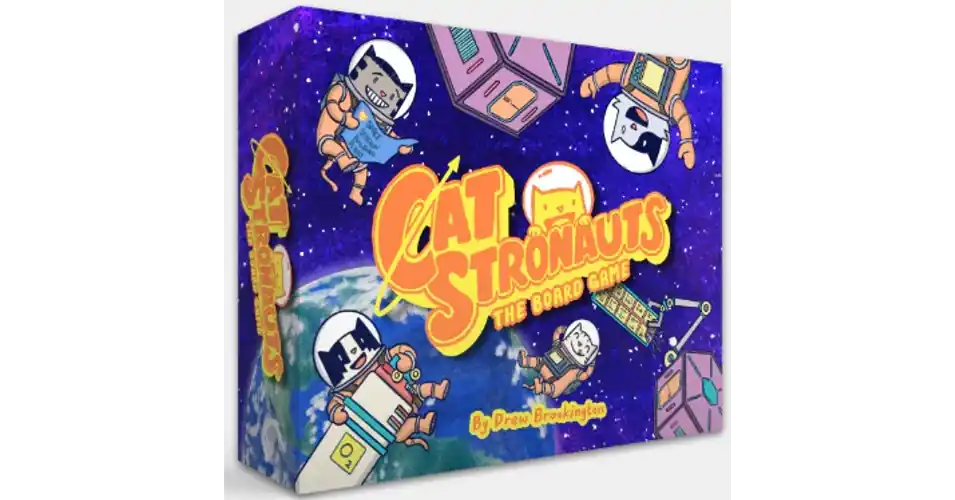 CatStronauts The Board Game (angol) társasjáték Csak ma