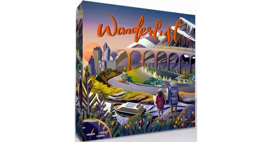 Expressz kézbesítés Wanderlust Discover the World (Kickstarter Deluxe angol kiadás) társasjáték