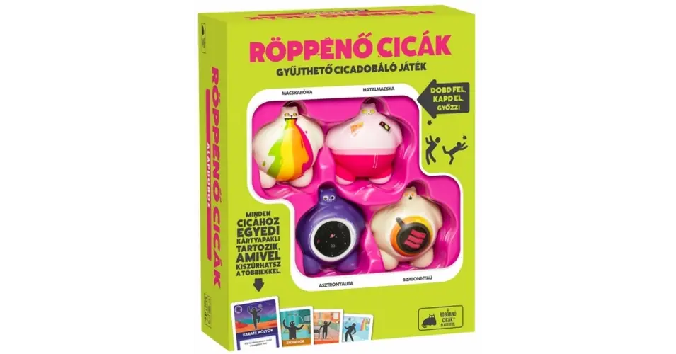 Olcsó Röppenő cicák társasjáték