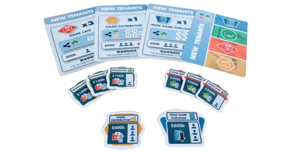 Kedvezményes ár Magnate The Boardgame Economy Promo (angol) kiegészítő