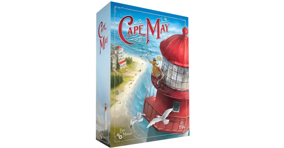 Expressz kézbesítés Cape May (angol) társasjáték