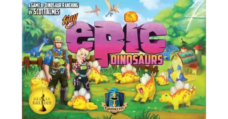 Tiny Epic Dinosaurs Deluxe Edition (angol) társasjáték Alacsony ár