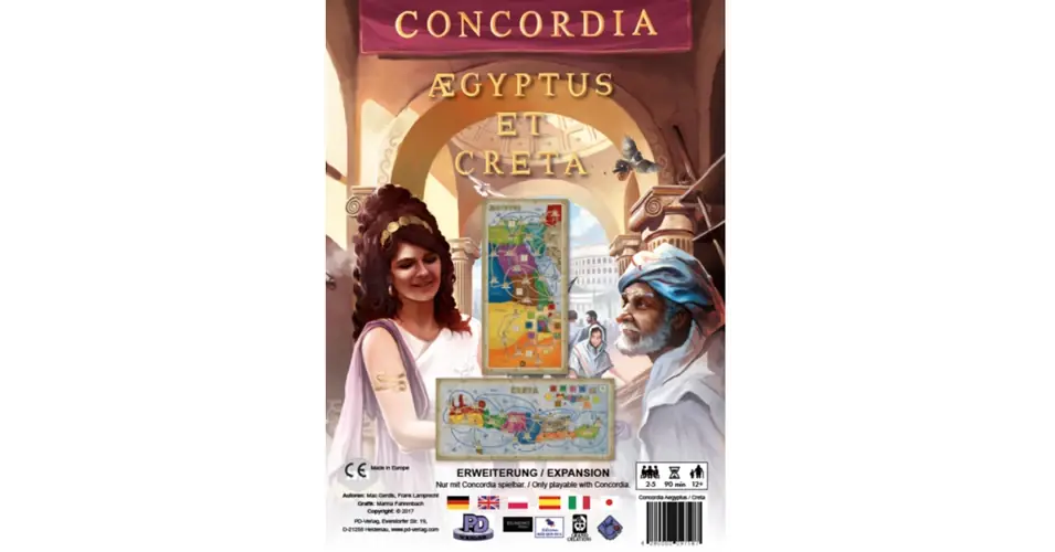 Azonnal elérhető Concordia Aegyptus / Creta (angol) kiegészítő