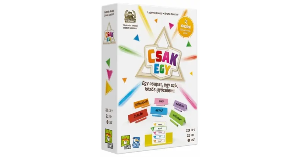Újdonság Csak egy - 2. kiadás társasjáték