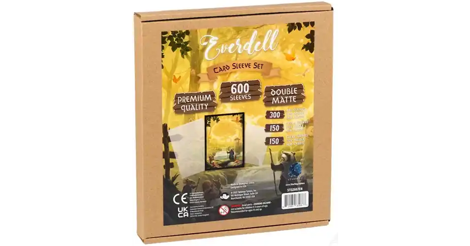 Különleges ajánlat Everdell hivatalos kártyavédő készlet kiegészítő