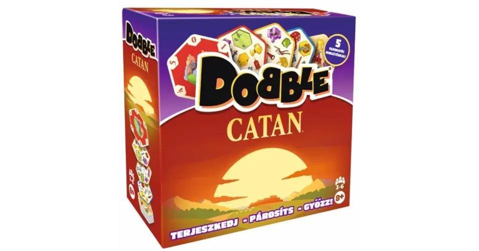 Dobble Catan (magyar) társasjáték Szuper ajánlat